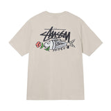 Fish と Flowerステューシー STUSSY T BASIC シャツ メンズ レディース 半袖 トップス ストリート並行輸入品