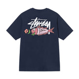 Fish と Flowerステューシー STUSSY T BASIC シャツ メンズ レディース 半袖 トップス ストリート並行輸入品