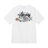 Fish と Flowerステューシー STUSSY T BASIC シャツ メンズ レディース 半袖 トップス ストリート並行輸入品